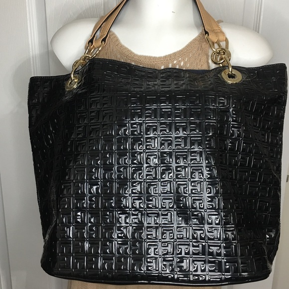 Large Black TOMMY HILFIGER Tote - Picture 1 of 7